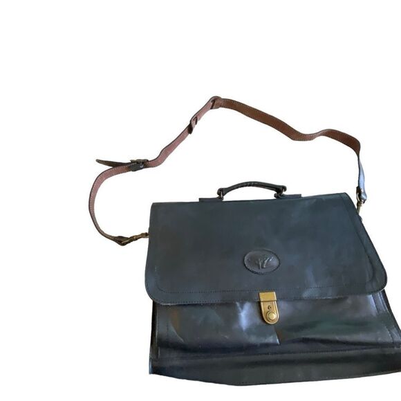 Handmade Mexican Leather Briefcase - Picture 10 of 15